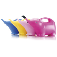 Garden children tools plastic elephant shape kids watering can