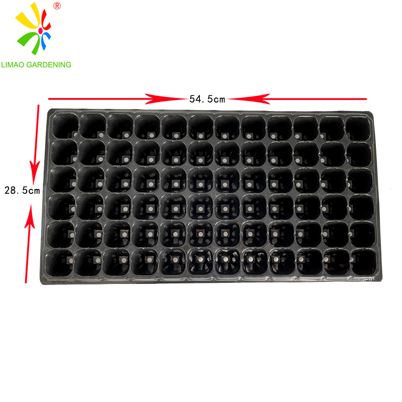 Agriculture&Garden Plastic Seedling Germination Trays Vegetables Flower Growing Seed Sprouter Tray seedling tray-72holes