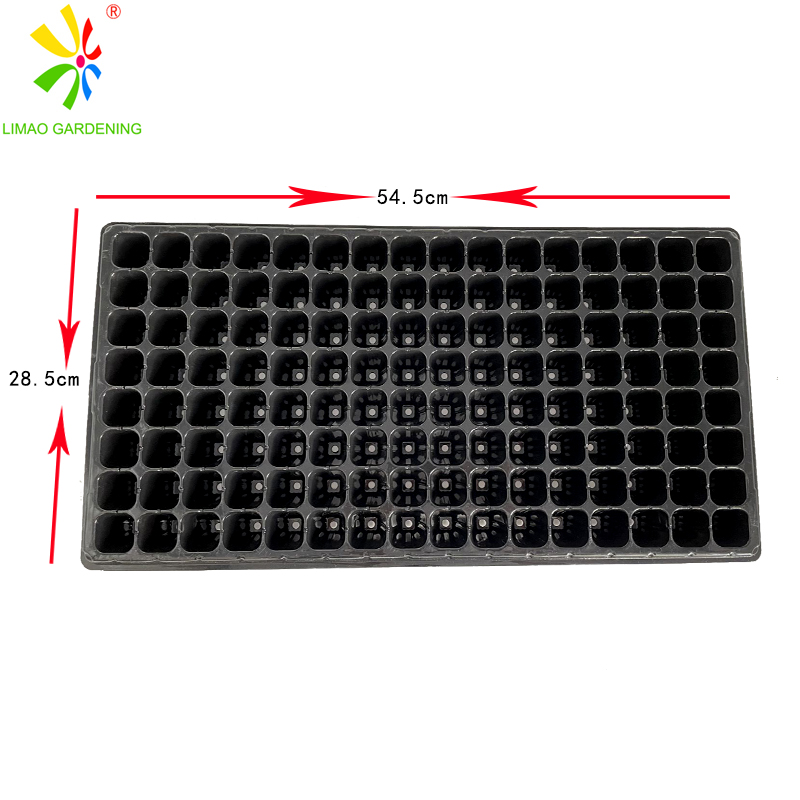 Durable 21/32/50/72/105/128/200/288 Cells Flower Vegetables Plant Germination Growing Seedling Trays Garden Nursery Trayseedling tray-128holes