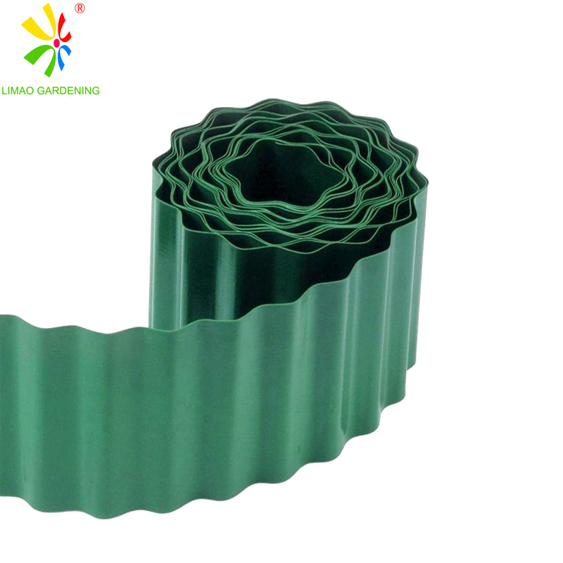 Factory directly supply Garden edge plastic lawn fence for sell garden edge(9mx15cm)